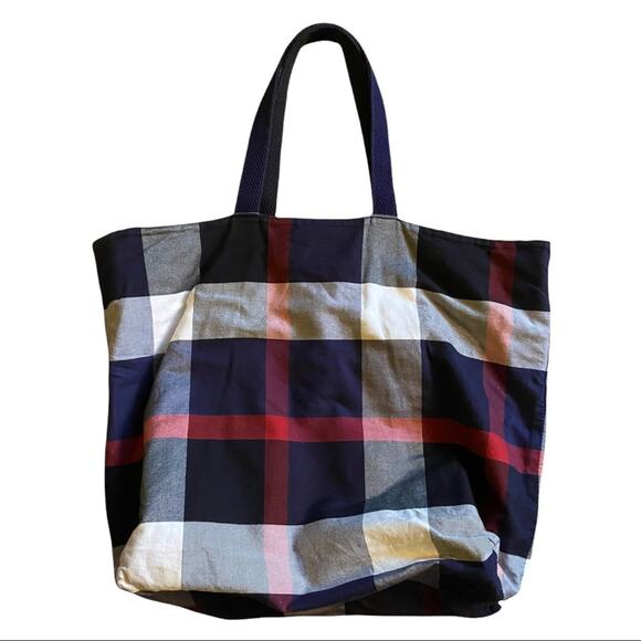 Black Label Crestbridge Burberry Novacheck Tote - Picture 1 of 11